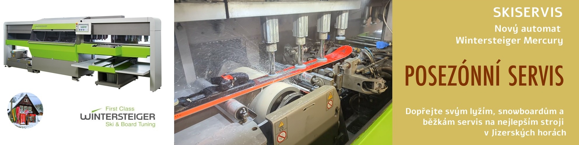 Skiservis Wintersteiger Mercury